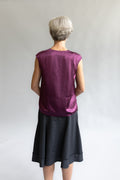 Wool Paneled Skirt
