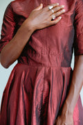 Silk Calliope Dress
