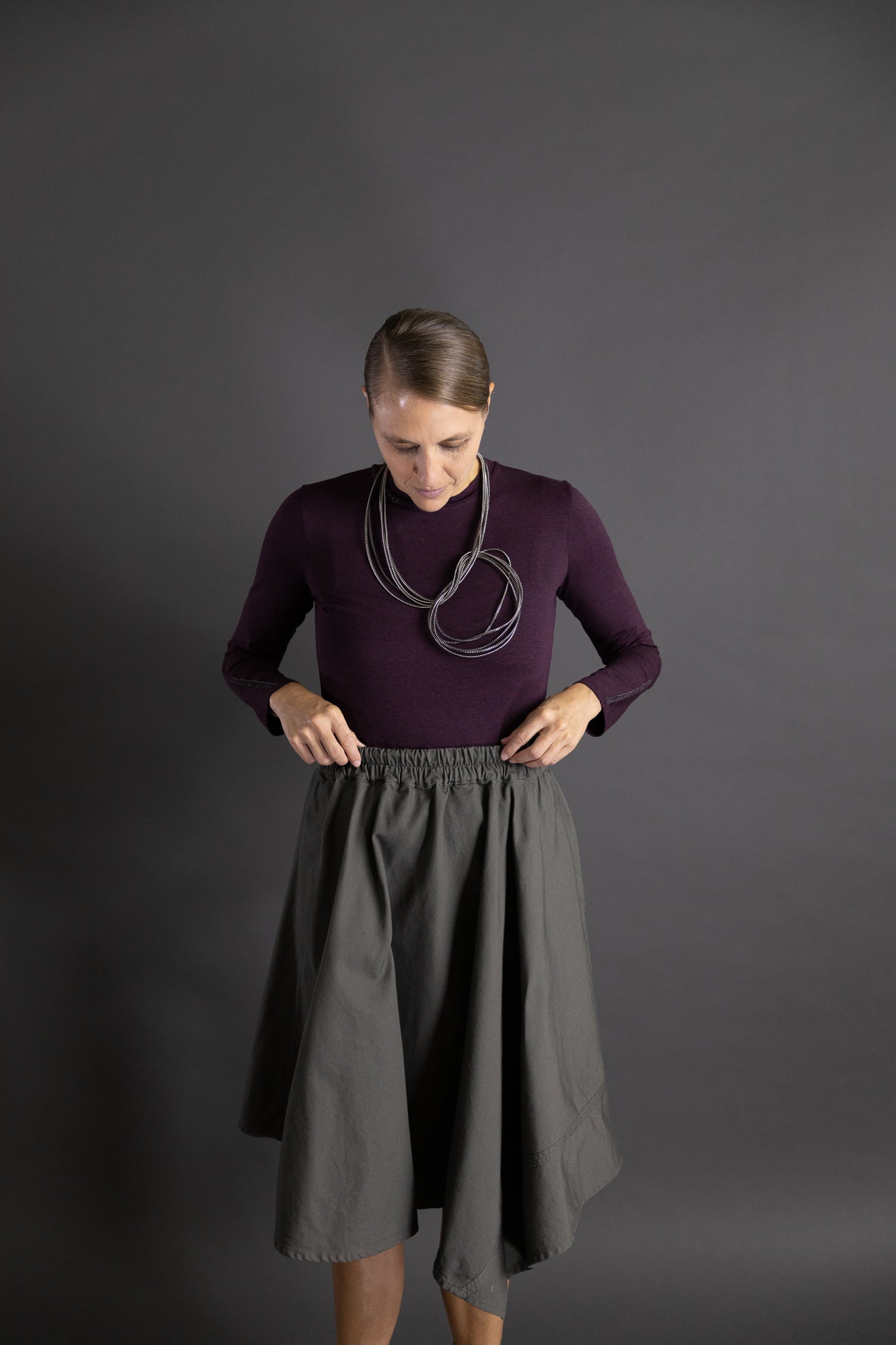 Handstitched Aketon Long Sleeve Tee