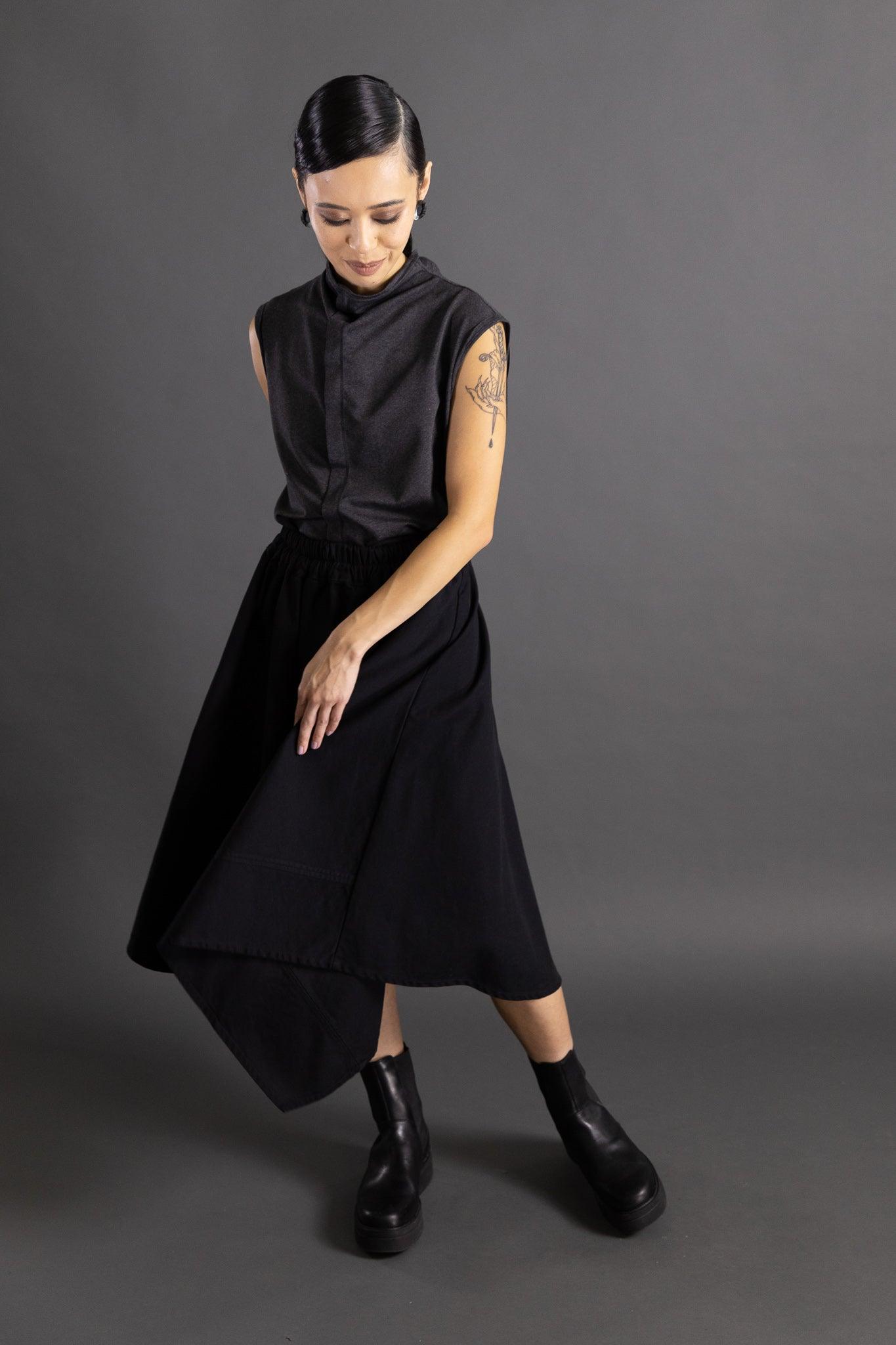 Canvas Handkerchief Skirt