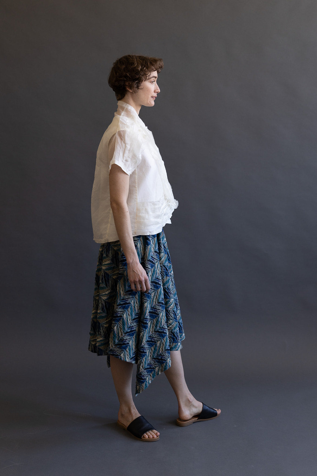 Jacquard Handkerchief Skirt