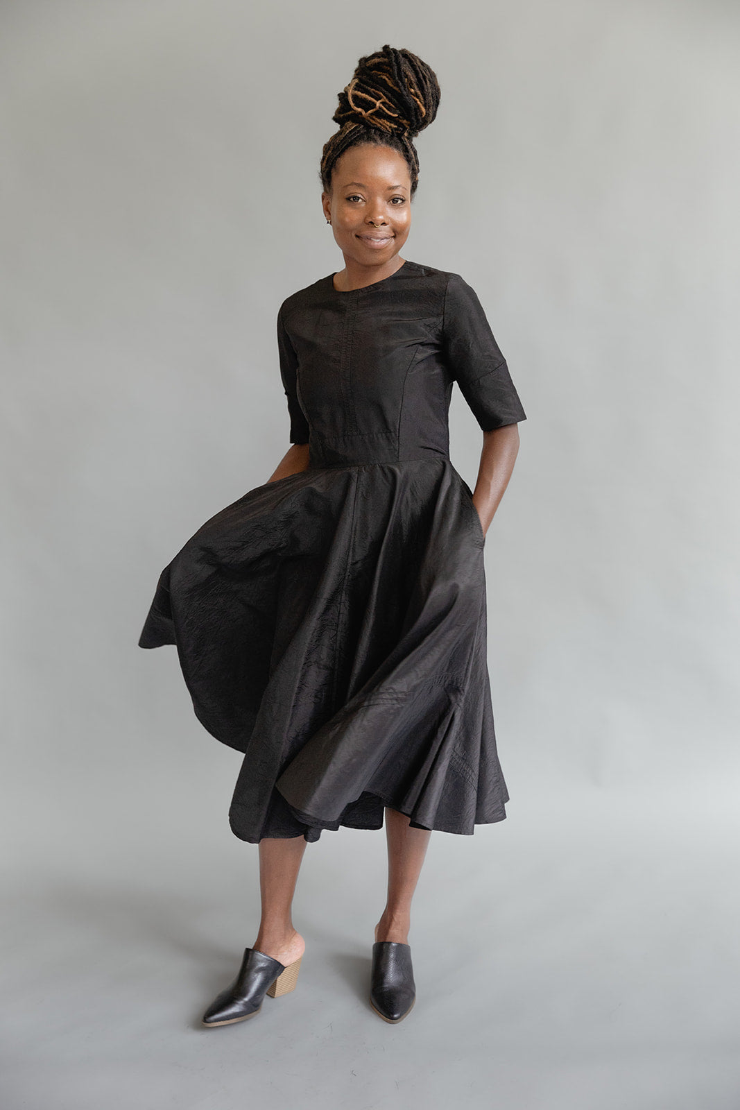 Silk Calliope Dress