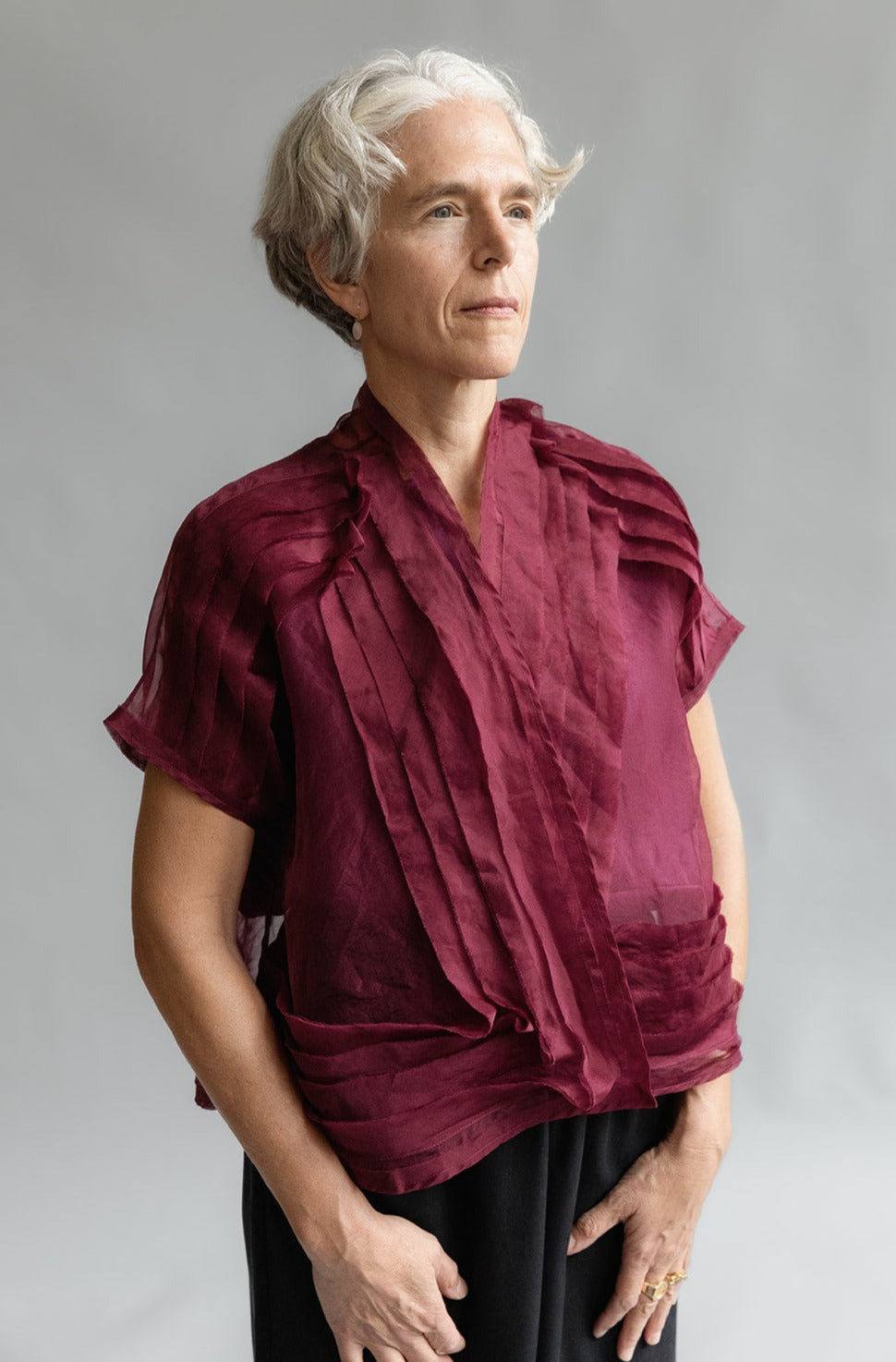 Lamellar Cardigan