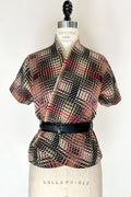 Jacquard Envelop Cardigan