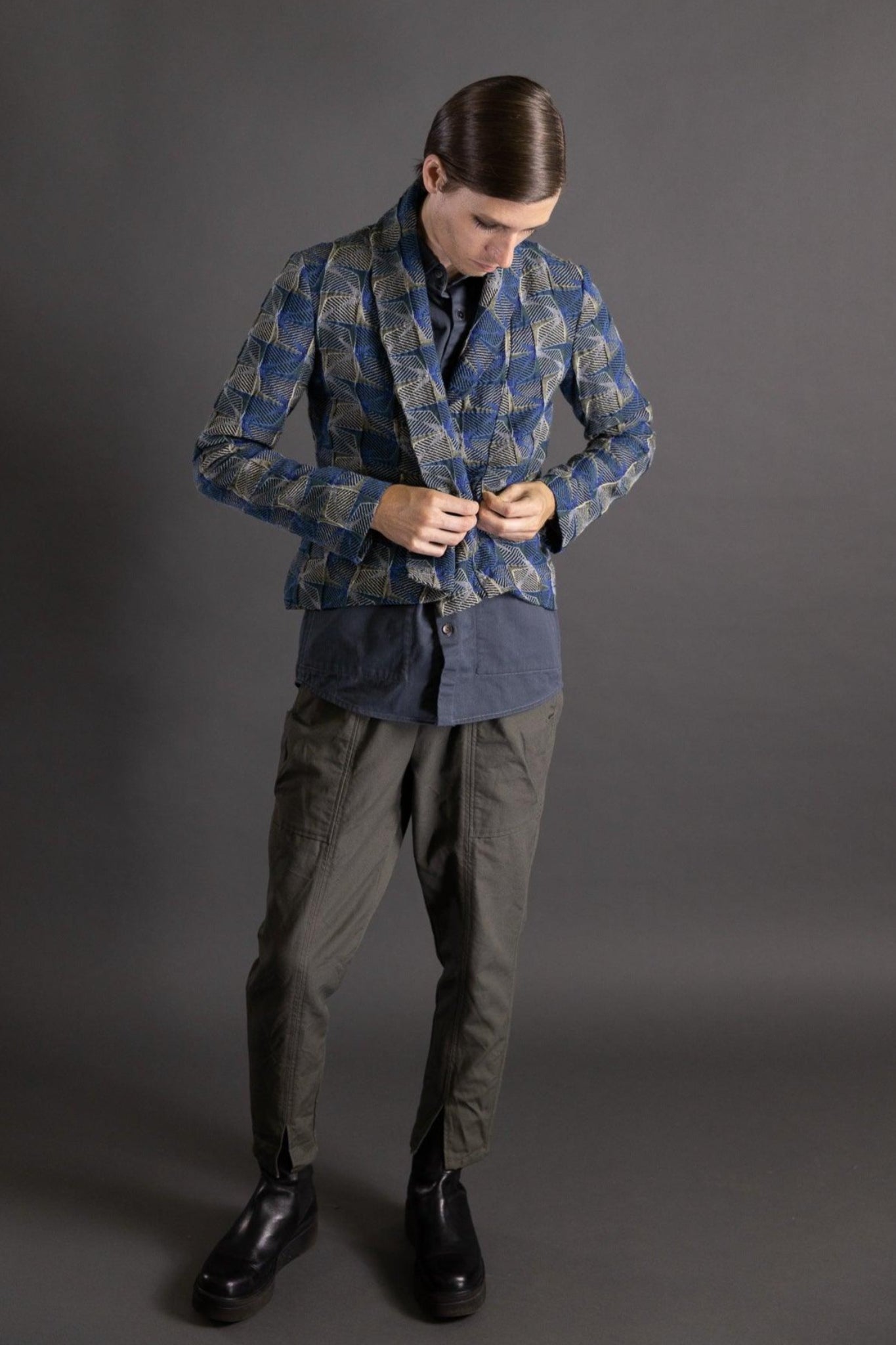 Jacquard Shaffron Jacket