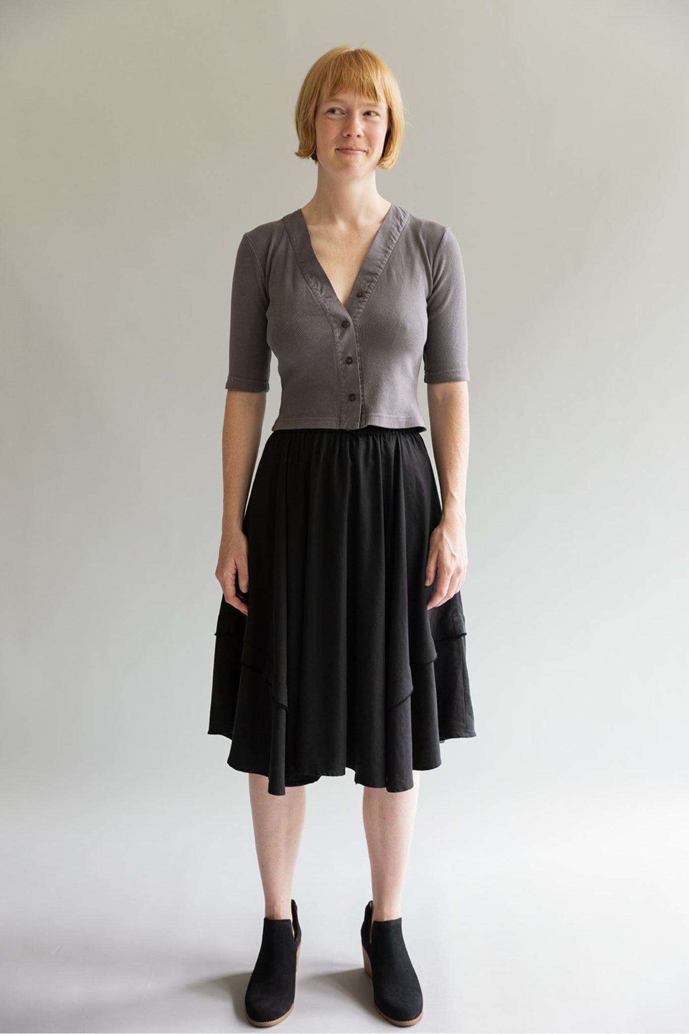 Winged Circle Skirt