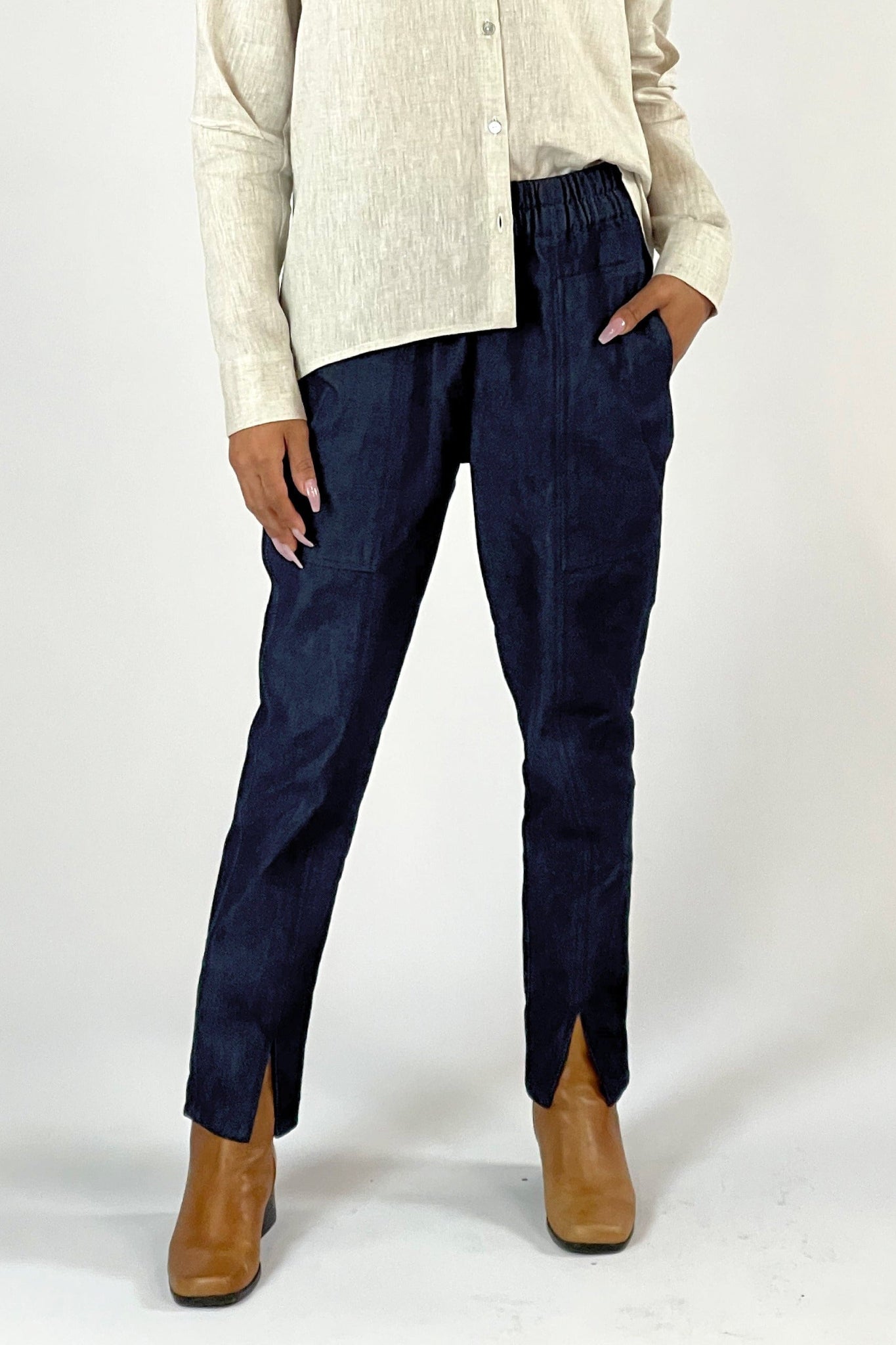 Denim Fisherman Pant