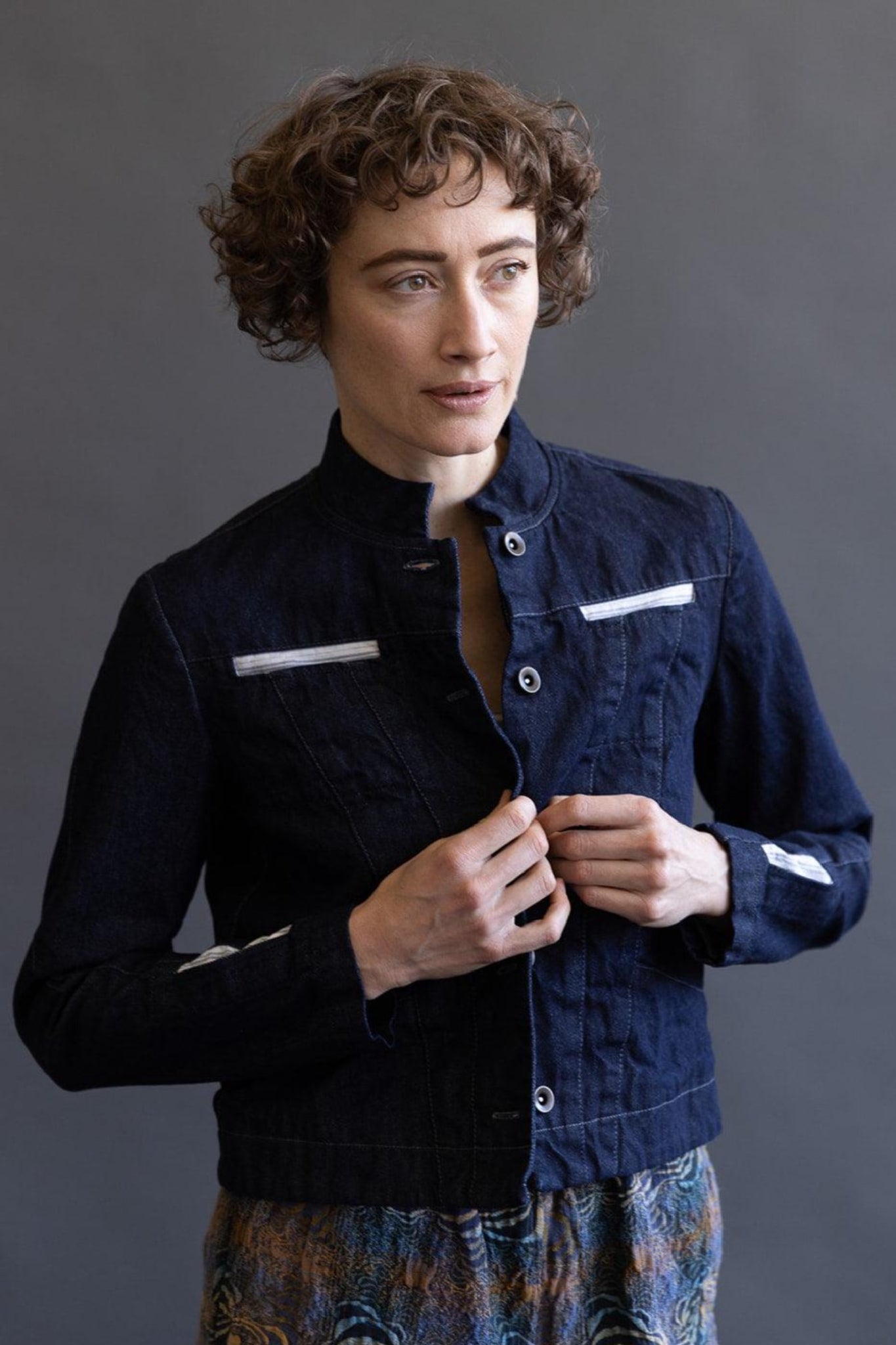Denim Courier Jacket