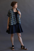 Jacquard Envelop Cardigan