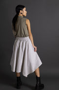 Striped Handkerchief Skirt