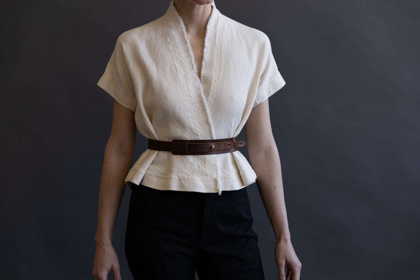 Silk & Cotton Envelop Cardigan