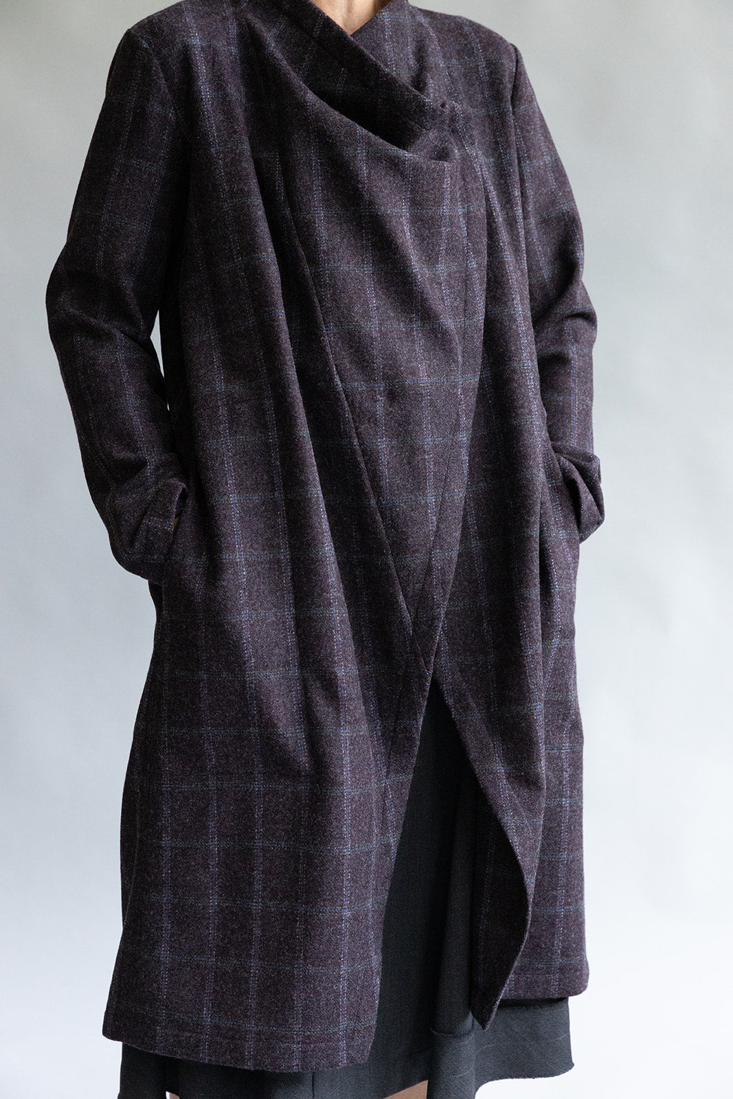 Wool Lamina Coat