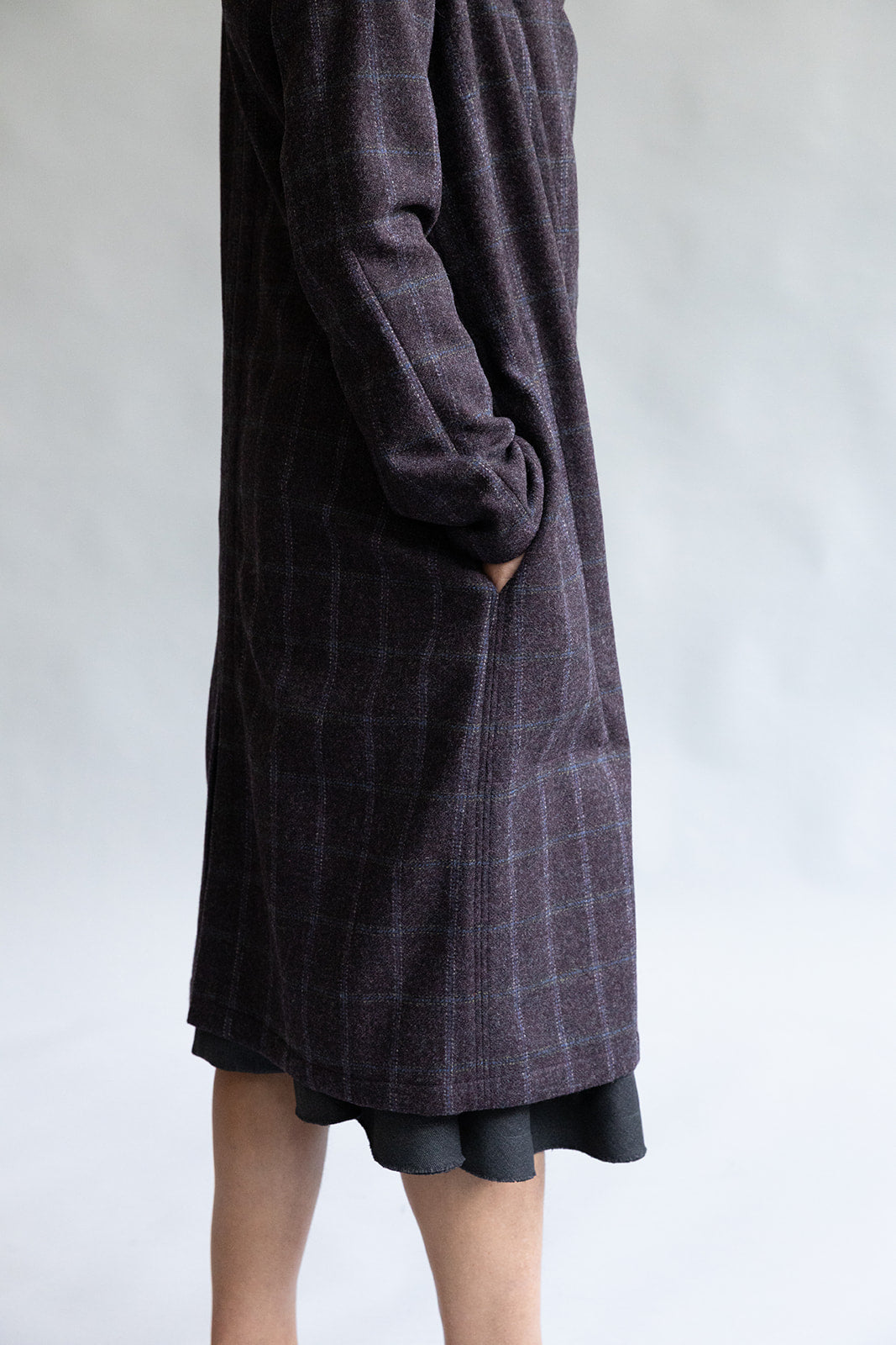 Wool Lamina Coat