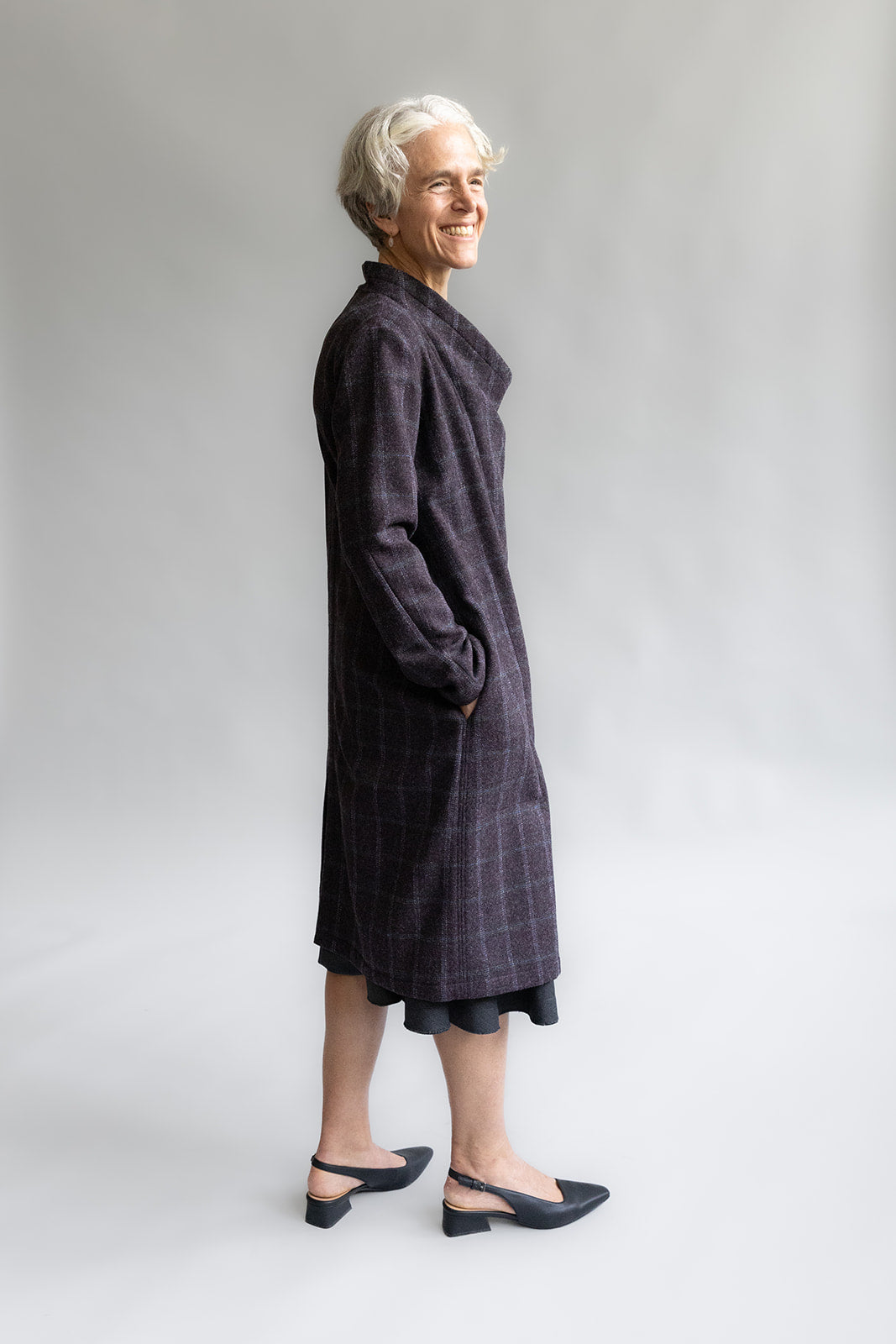 Wool Lamina Coat