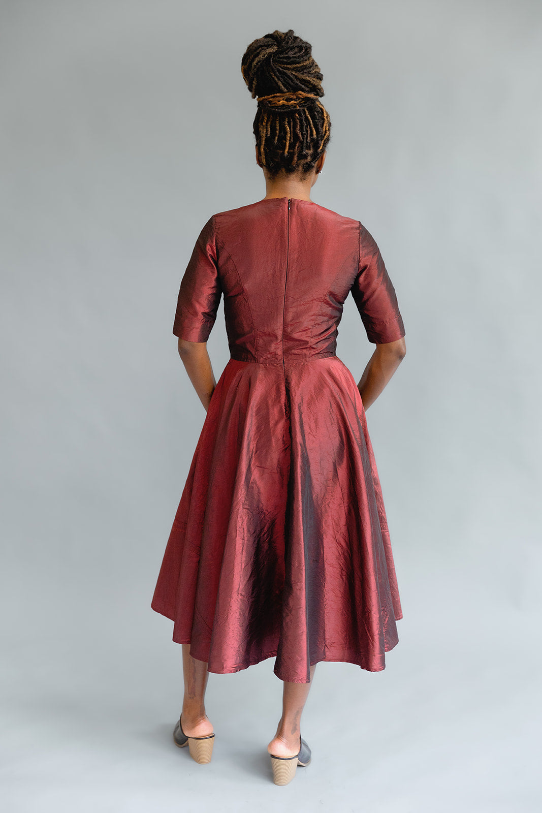 Silk Calliope Dress 18 / Black Silk Calliope Dress 18 / Black