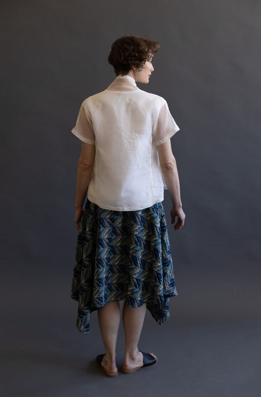 Jacquard Handkerchief Skirt