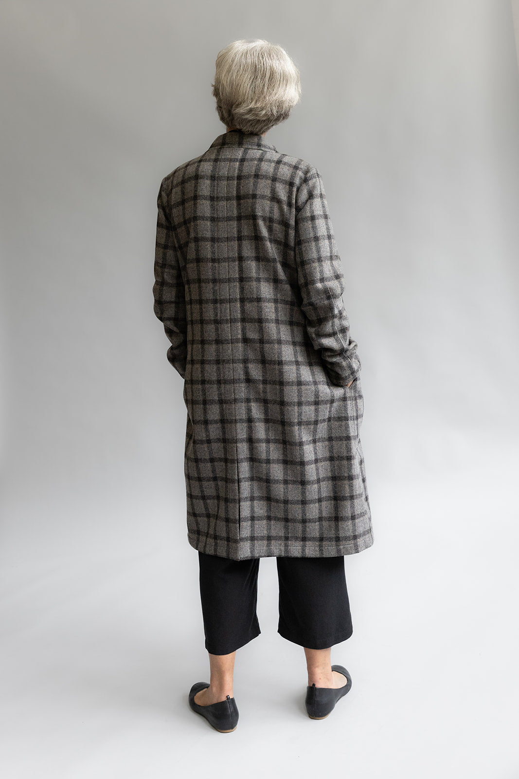 Wool Lamina Coat