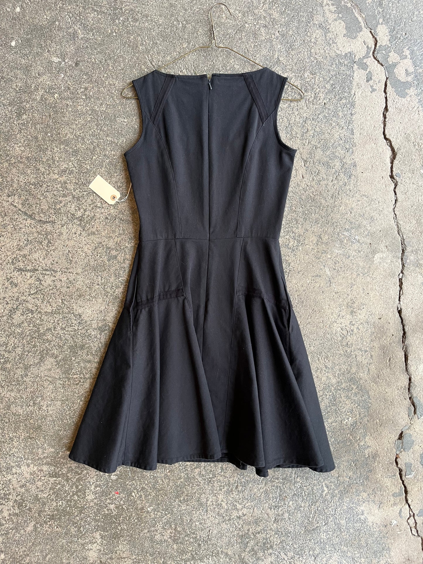 Riva Dress - Black Twill, sz 2