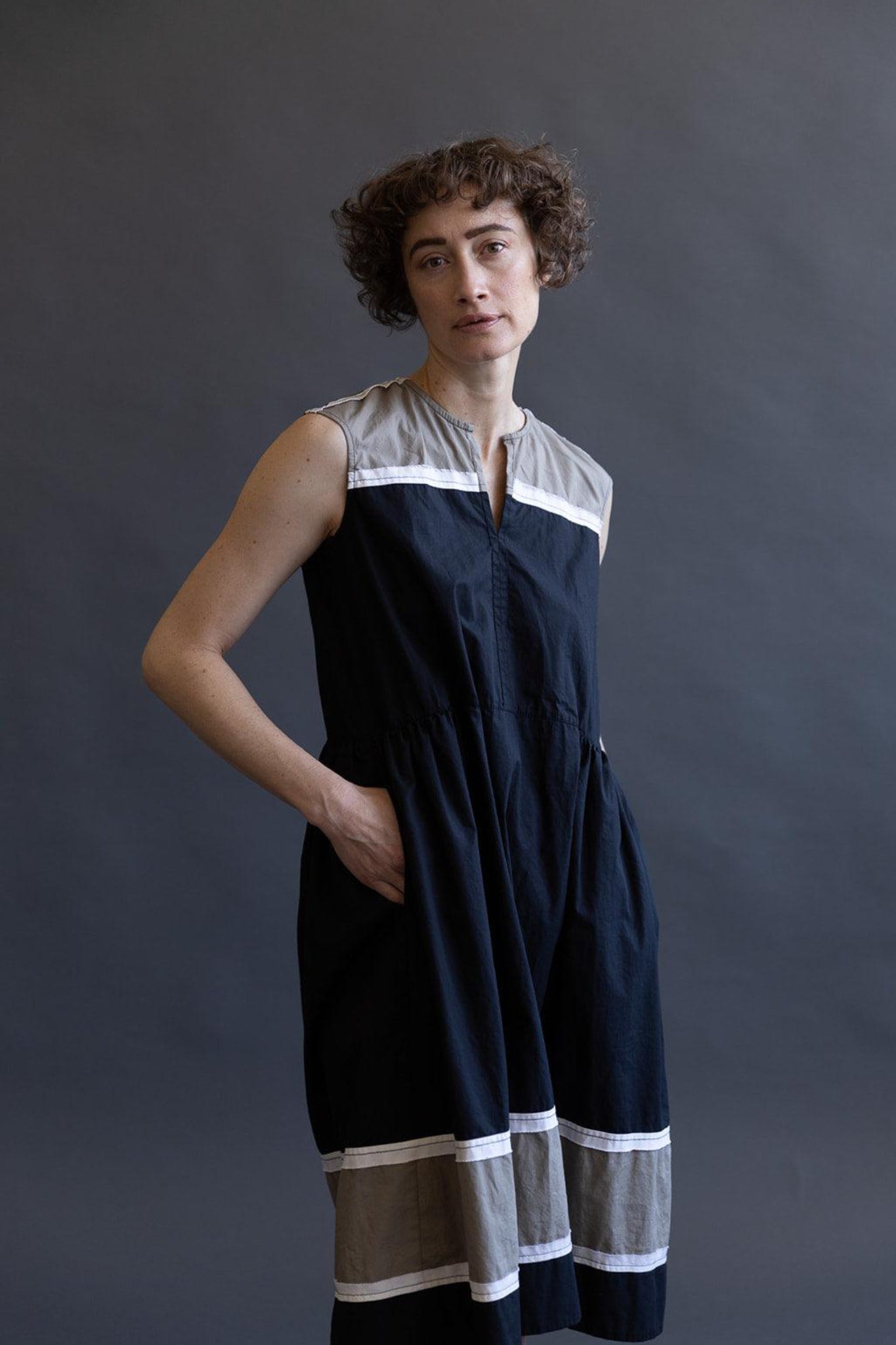 Pieced Meridian Dress