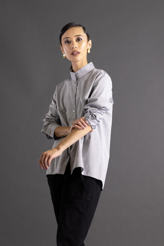 Plackart Shirt - Grey, sz S
